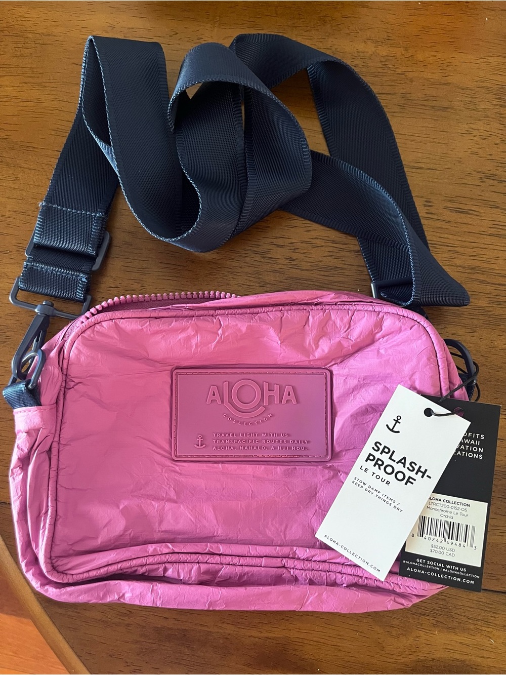 ALOHA Collection Hot Pink Le Tour Crossbody bag